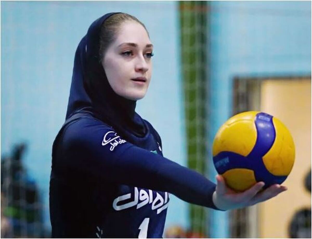 سورپرایز تولد چشم قشنگ‌ترین بازیکن والیبال ایرانی/فیگور‌های طنازانه اش را از دست ندهید