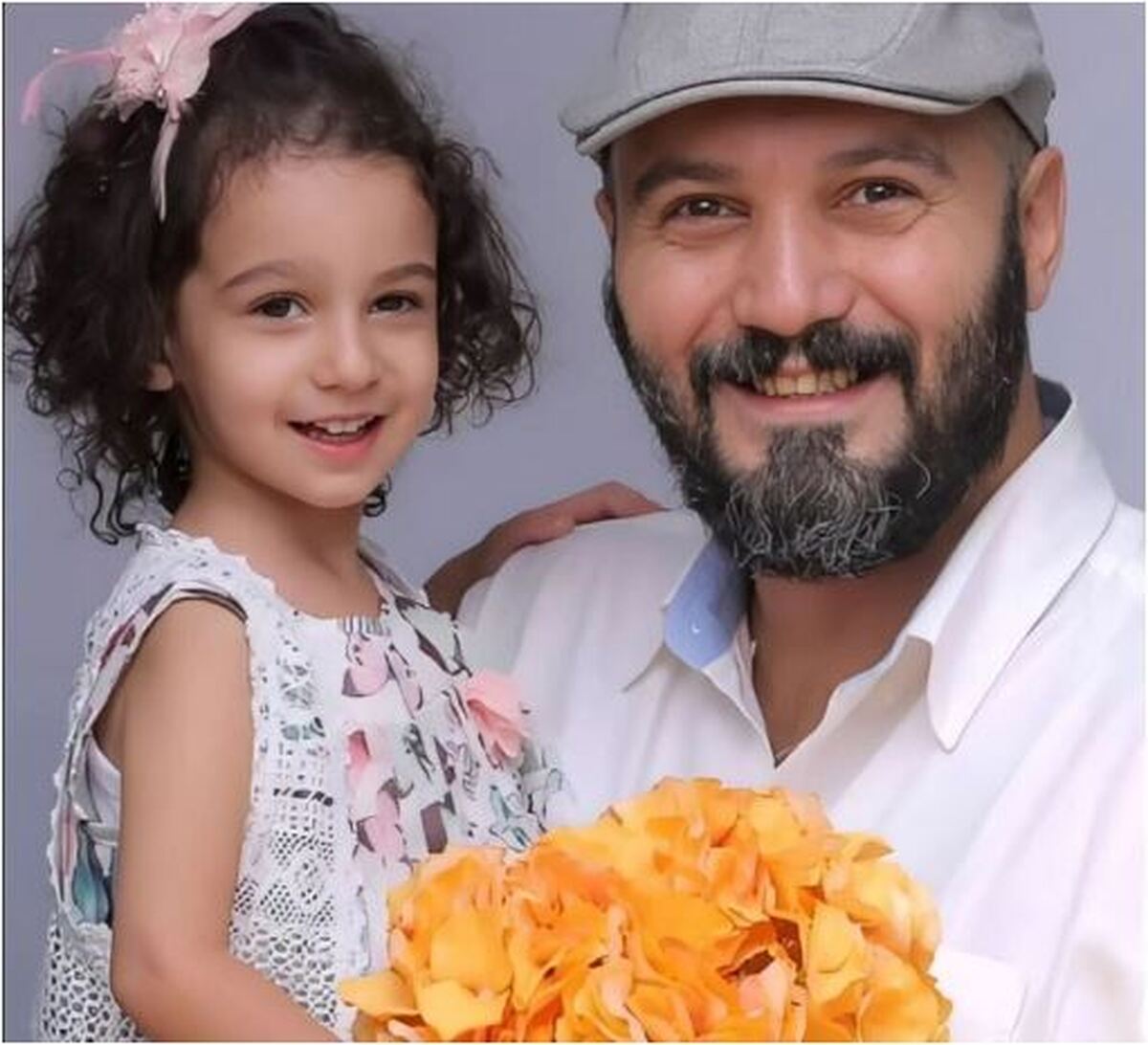دونفره‌های بازیگر نقش طلوعی در سریال زخم کاری کنار دختر بامزه اش/عکس