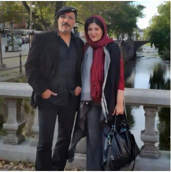 قرتی بازی امیر جعفری با یک کلاه فرانسوی در خارج از کشور/زنش مثل پنجه آفتابه+عکس