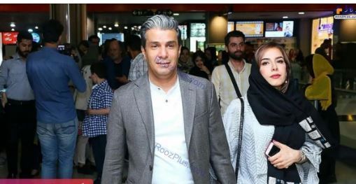 آریا عظیمی نژاد و همسرش دست در دست هم غوغا به پا کردند
