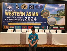 شطرنج‌باز کردستانی ۲ مدال برتر رقابت‌های قهرمانی غرب آسیا را کسب کرد