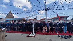 اقامه نماز ظهر عاشورا در مازندران