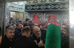 عزاداری سردار سلامی در کربلای ایران