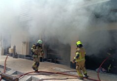 آتش‌سوزی در ساختمان اداری گمرک میرجاوه