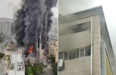 مرکز خرید «زیگانگ» چین در آتش سوخت/ کشته شدن ۶ نفر