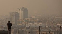 هوای ۸ نقطه تهران آلوده شد + عکس