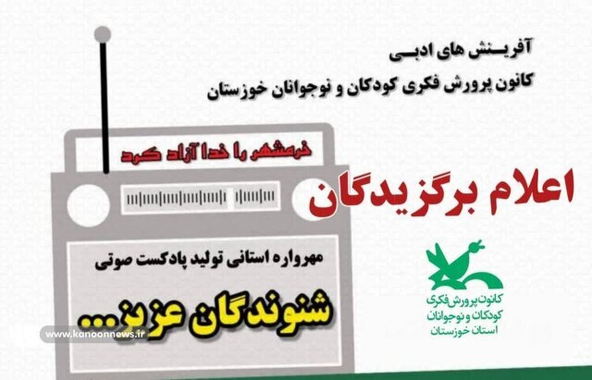 برندگان مهرواره پادکست «شنوندگان عزیز...» مشخص شدند