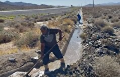 قنات تاریخی زواره پس از ۷ سال خشکسالی احیا شد