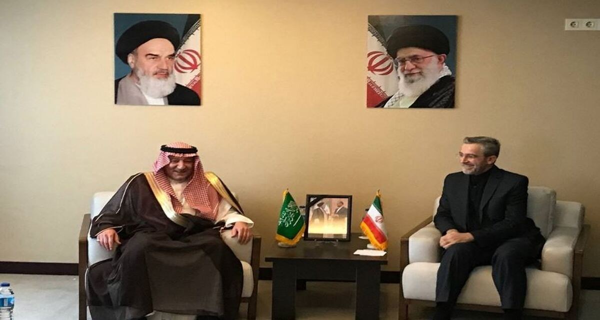 دیدار قائم مقام وزارت خارجه عربستان با علی باقری