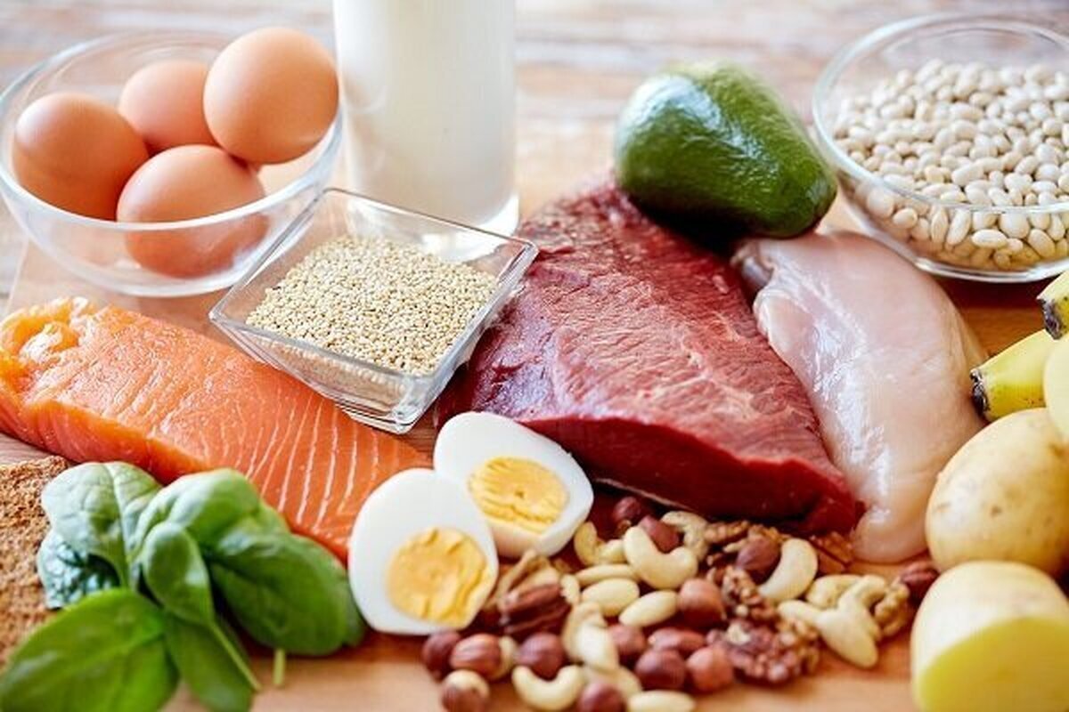 مقدار مجاز مصرف پروتئین برای هر سن