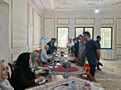 ایرانیان مقیم ازبکستان پای صندوق‌های رای