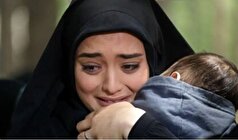غم سنگین از دست دادن عزیز روی شانه‌های نرگس محمدی