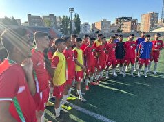 اردوی تیم ملی فوتبال نوجوانان در اردبیل آغاز شد