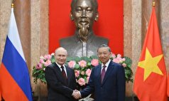 تبریک پوتین به دبیرکل کمیته مرکزی حزب کمونیست ویتنام