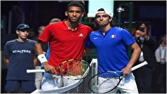 جوان ایتالیایی مدال برنز تنیس انفرادی مردان را تصاحب کرد