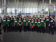 تیم ملی دانش آموزی ایران عازم مسابقات جهانی رباتیک شد