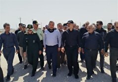 بازدید وزیر کشور از موکب‌های اربعین در مرز مهران