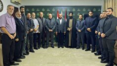دیدار هیئتی از سفارت ایران در لبنان با نماینده حماس