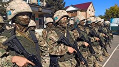 مشارکت قزاقستان در مانور‌های نظامی در خاک روسیه