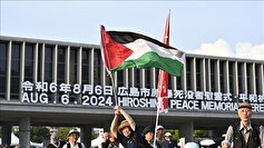 برگزاری مراسم سالگرد بمباران اتمی هیروشیما زیر سایه اعتراضات طرفداران فلسطین