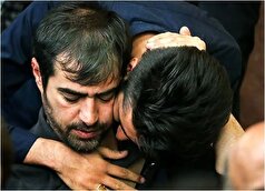 تصاویر منتشر شده از حضور گرم و صمیمانه جمشید هاشم پور در مراسم تشییع پدر شهاب حسینی/روحش شاد