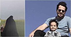 سلفی ناراحت کننده مجری تلویزیون با پسر ۳ ساله اش قبل از تصادف وحشتناکشان/عکس