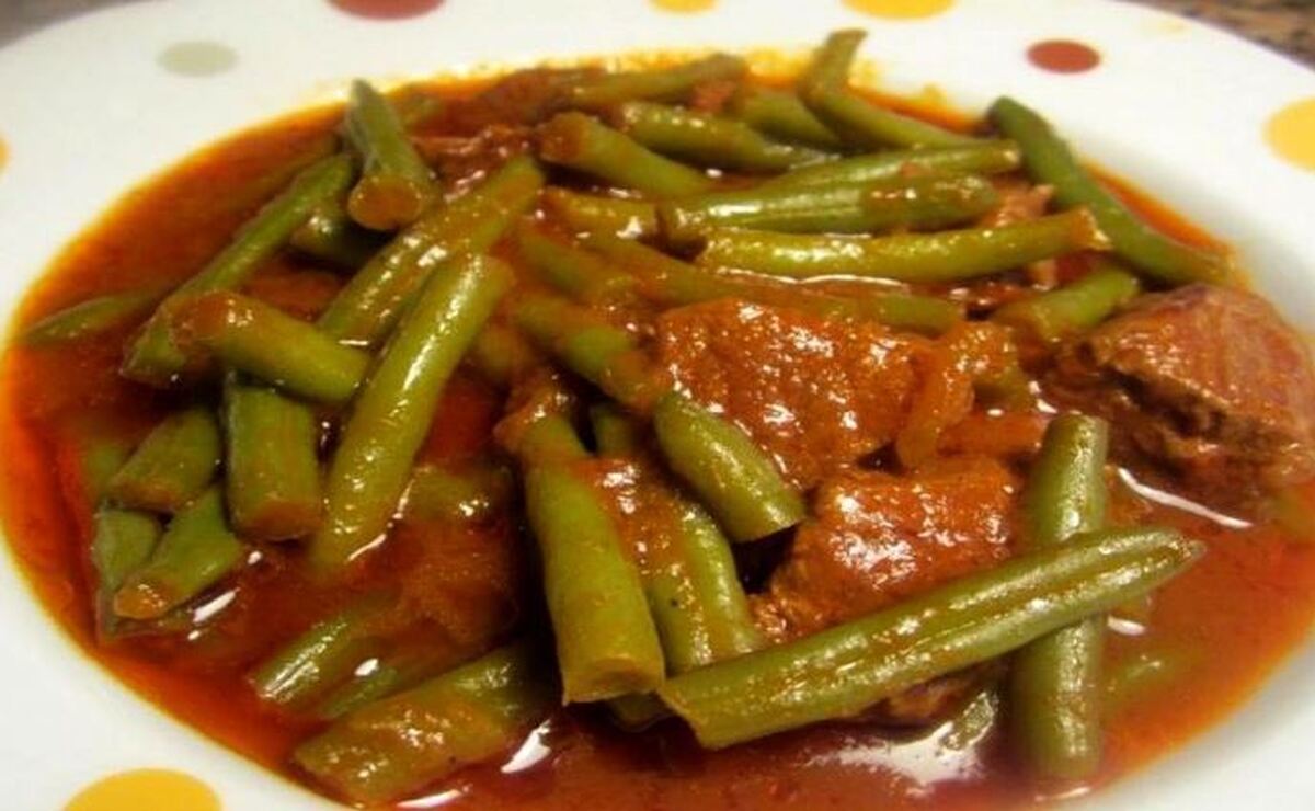 روش پخت خورش لوبیا سبز با گوشت و بدون گوشت