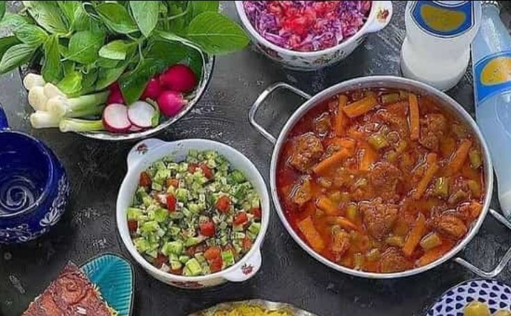 روش پخت خورش لوبیا سبز با گوشت و بدون گوشت