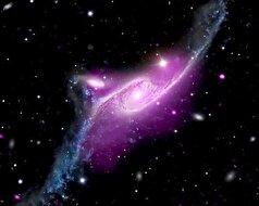 تصویری که ناسا از یک کهکشان مارپیچی منتشر کرد!