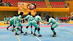 پایان مسابقات کبدی دختران قهرمانی ایران
