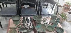 کشف وضبط اشیاء تاریخی از قاچاقچیان در جزیره قشم