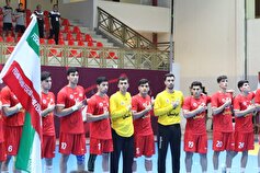 عنوان پنجمی تیم هندبال جوانان ایران در قهرمانی آسیا