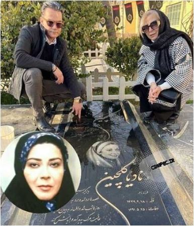 تصویری از خانه ابدی نادیا دلدار گلچین، طلای سریال سه در چهار / روحش شاد و یادش گرامی