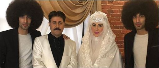 حضور رحمان و رحیم در عروسیِ هومن حاجی عبداللهی، رحمت سریال پایتخت+عکس