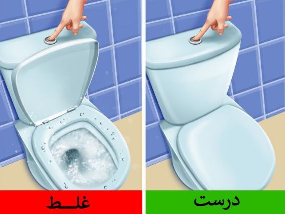 نکات مهم درمورد نحوه صحیح استفاده از توالت فرنگی که باید یاد بگیرید