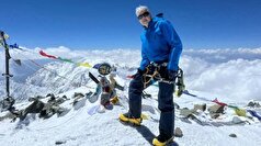 فتح قله ۷۱۳۴ متری توسط کوهنورد بروجنی