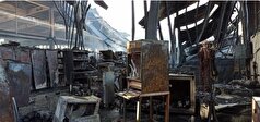 جزئیات آتش‌سوزی گسترده در کارخانه تولید یخچال در جاده شبستر
