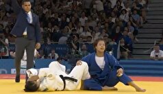 المپیک پاریس| فیلم ضجه‌های جودوکار ژاپنی پس از شکست در المپیک