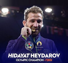 تمجید فدراسیون جهانی جودو از قهرمان المپیک: «حیدراوف» اکنون به ماه دست یافته و حالا ستاره ورزش بین الملل است