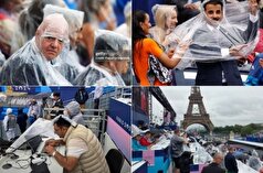 تدابیر فرانسه برای بارش باران در المپیک سوژه رسانه‌های جهان شد