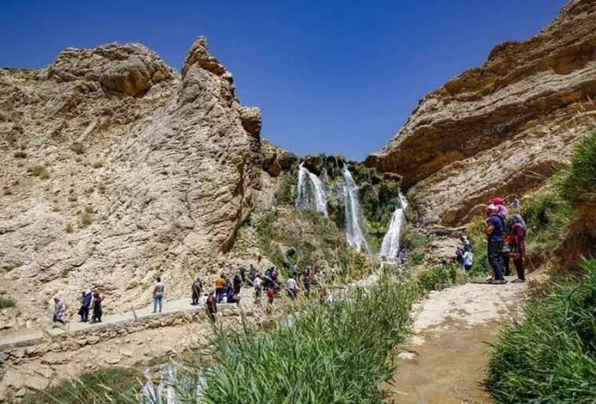 آبشار شیخ علیخان، جاذبه‌ای گردشگری در نزدیکی شهرکرد
