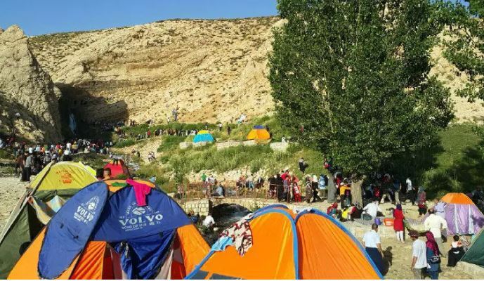 آبشار شیخ علیخان، جاذبه‌ای گردشگری در نزدیکی شهرکرد