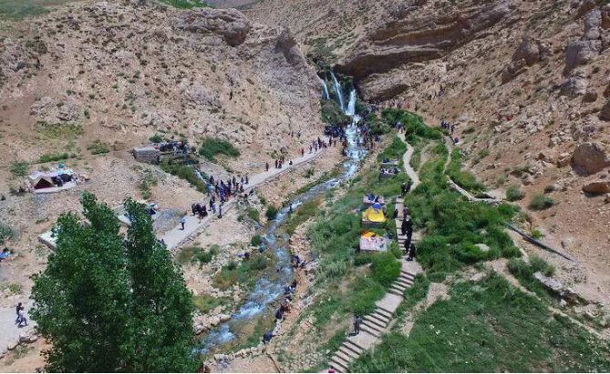 آبشار شیخ علیخان، جاذبه‌ای گردشگری در نزدیکی شهرکرد