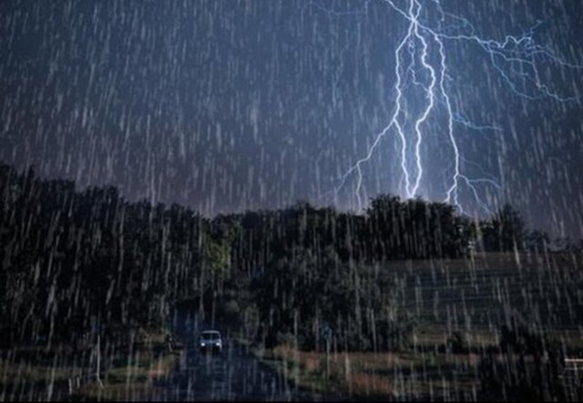 پیش‌بینی رگبار باران برای برخی مناطق کشور