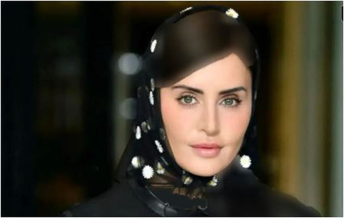 دور دور الناز شاکردوست با حیوان خانگی اش/دوتاشون دلبرن! +عکس