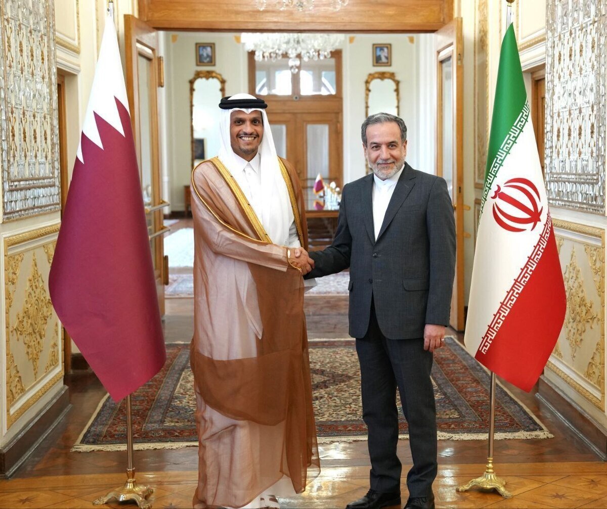وزیر خارجه قطر اولین مهمان خارجی عراقچی شد