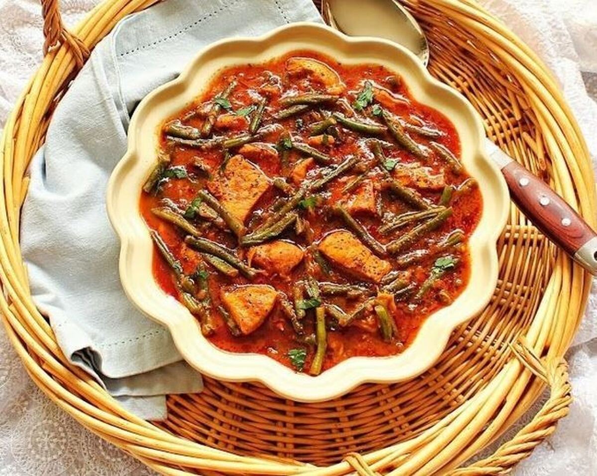 اگر از دوست داران خورش لوبیا سبز هستید؛ پیله دبیج را امتحان کنید