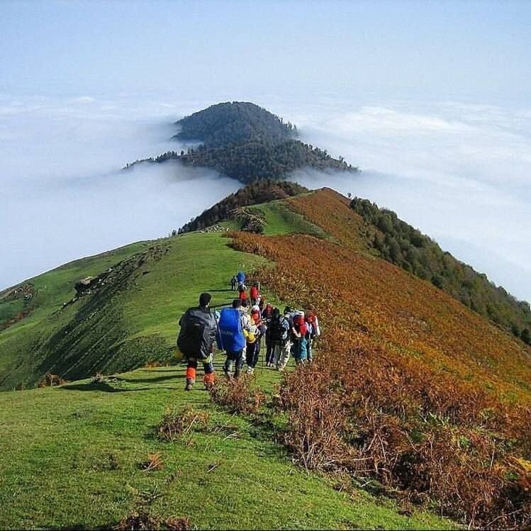 خاطره‌ای فراموش نشدنی با قدم زدن در بکر‌ترین طبیعت‌های مرز بین استان‌ها