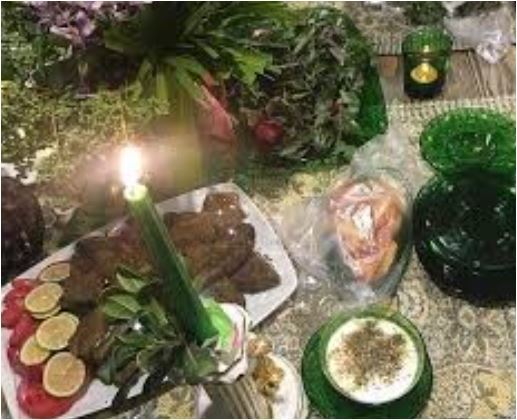 سفره غذای مفصل بهاره رهنما در خانه شخصی برای مهمانان ویژه اش+عکس/ماشاء الله خونه نیس هتل ۵ ستاره اس!