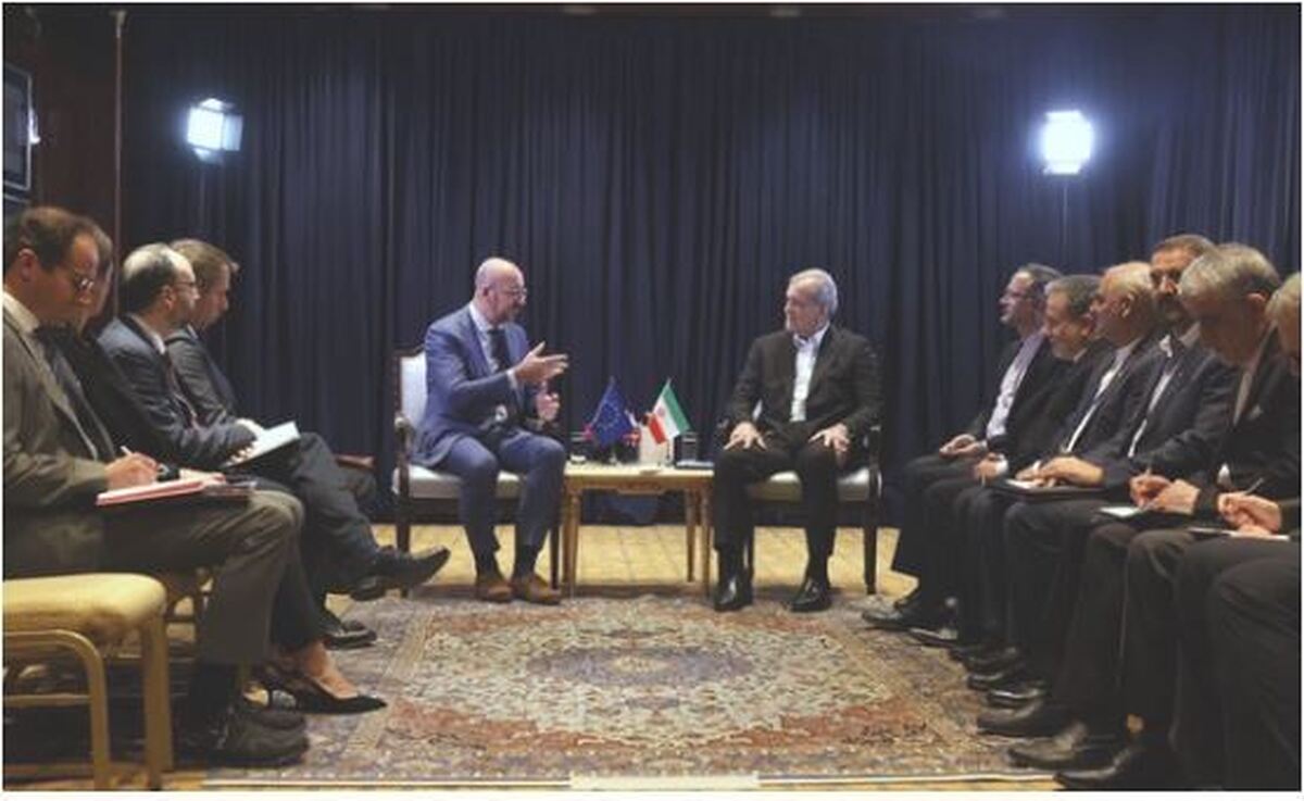 اتهام‌زنی میشل به ایران پس از دیدار با پزشکیان